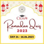 CIGMA Ramadan Quiz Day 24 16 April 2023