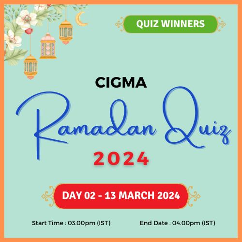 Day 02 Quiz Winners 13 March 2024 CIGMA Ramadan Quiz 2024