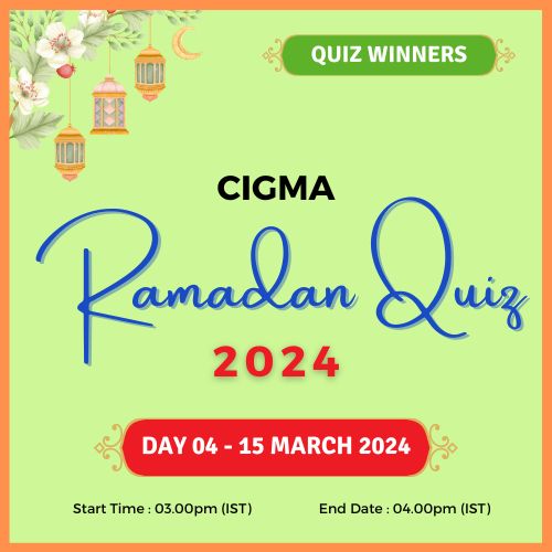 Day 04 Quiz Winners - CIGMA Ramadan Quiz 2024 - Ramadan 2024 - Ramadan Mubarak - Ramazan - Results - Winners