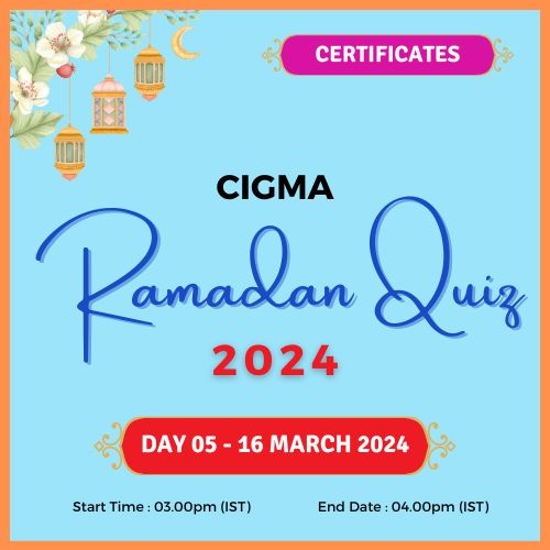 Day 05 Quiz Certificates 16 March 2024 - CIGMA Ramadan Quiz 2024 - Ramadan 2024 - Ramadan Mubarak - Ramazan - Questions-Results - Winners