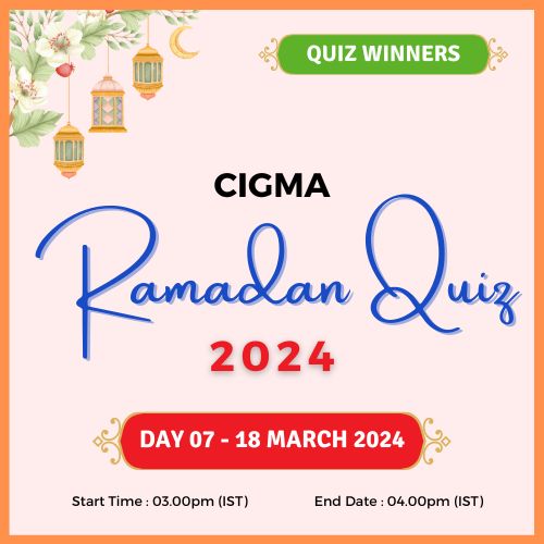 Day 07 Quiz Winners 18 March 2024 - CIGMA Ramadan Quiz 2024 - Ramadan 2024 - Ramadan Mubarak - Ramazan - Results - Winners