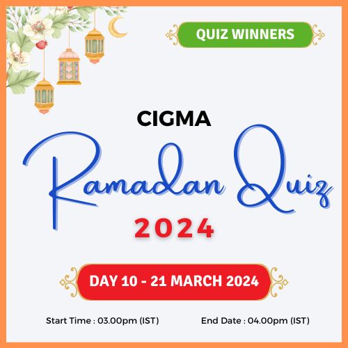 Day 10 Quiz Winners 21 March 2024 - CIGMA Ramadan Quiz 2024 - Ramadan 2024 - Ramadan Mubarak - Ramazan - Results - Winners