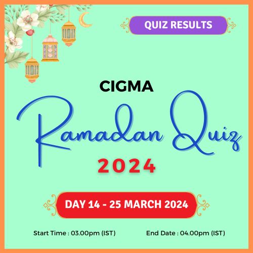 Day 14 Quiz Results 25 March 2024 - CIGMA Ramadan Quiz 2024 - Ramadan 2024 - Ramadan Mubarak - Ramazan - Kareem - CIGMA Quiz - CIGMA Ramadan