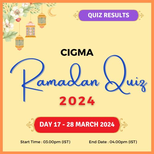 Day 17 Quiz Results 28 March 2024 - CIGMA Ramadan Quiz 2024 - Ramadan 2024 - Ramadan Mubarak - Ramazan - Kareem - CIGMA Quiz - CIGMA Ramadan