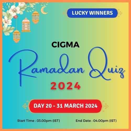 3rd Sunday Day 20 Lucky Winners 31 March 2024 - CIGMA Ramadan Quiz 2024 - Ramadan 2024 - Ramadan Mubarak - Ramazan - Results - Winners Lucky Winners list Sunday Funday Winners