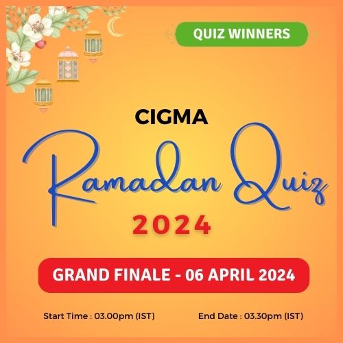 Grand Finale Quiz Winners 06 April 2024 - CIGMA Ramadan Quiz 2024 - Ramadan 2024 - Ramadan Mubarak - Ramazan - Kareem - CIGMA Quiz - CIGMA Ramadan