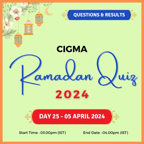 Day 25 05 April 2024 Quiz Questions Quiz Winners Quiz Results - CIGMA Ramadan Quiz 2024 Results Ramadan 2024 - Ramazan - Eid ul Fitr - Eid Al Fitr - Ramzan - Ramdan wishes