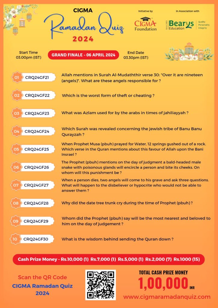 Day 26 Quiz Questions 06 April 2024 Image - 3- CIGMA Ramadan Quiz 2024 - Ramadan 2024 - Ramadan Mubarak - Ramazan - Results - Winners Eid ul Fitr Eid Al Fitr Ramzan Ramdan wishes