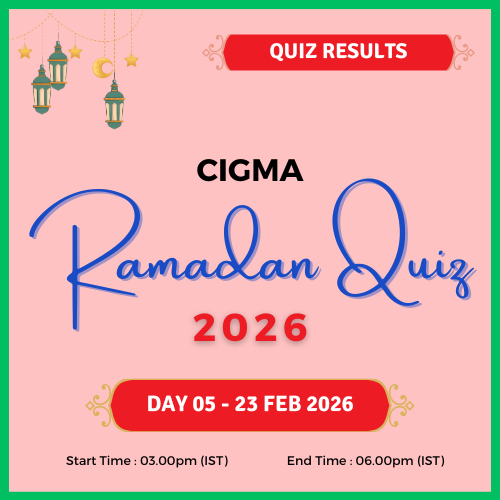CIGMA Ramadan Quiz 2026 Day 05 Results