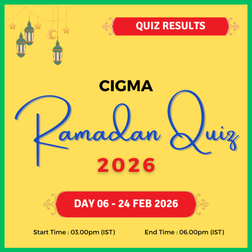CIGMA Ramadan Quiz 2026 Day 06 Results