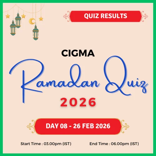 CIGMA Ramadan Quiz 2026 Day 08 Results
