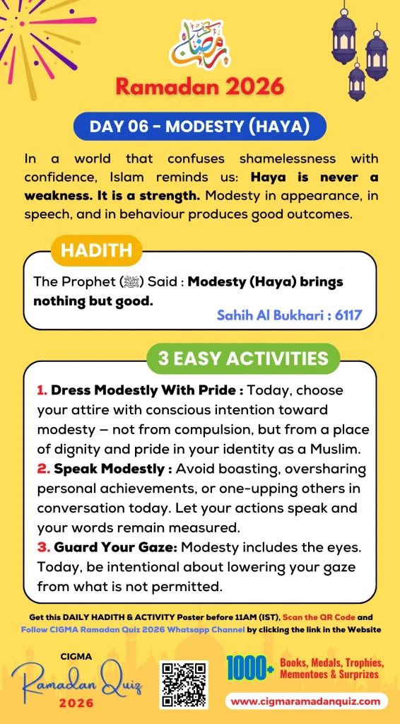 CRQ 2026 Daily Hadith Poster Day 06