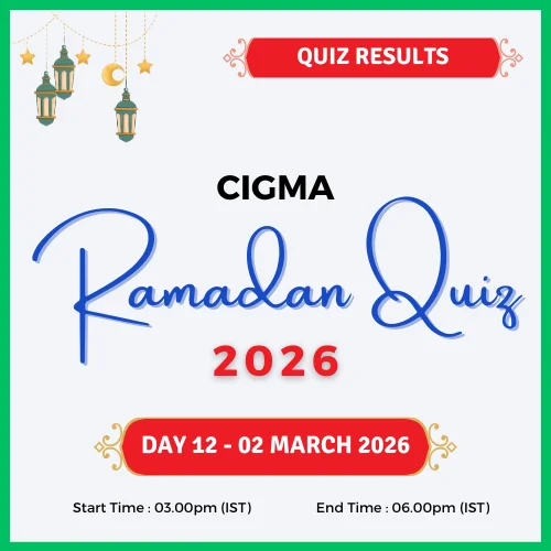 CIGMA Ramadan Quiz 2026 Day 12 Results