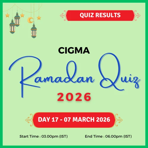 CIGMA Ramadan Quiz 2026 Day 17 Results